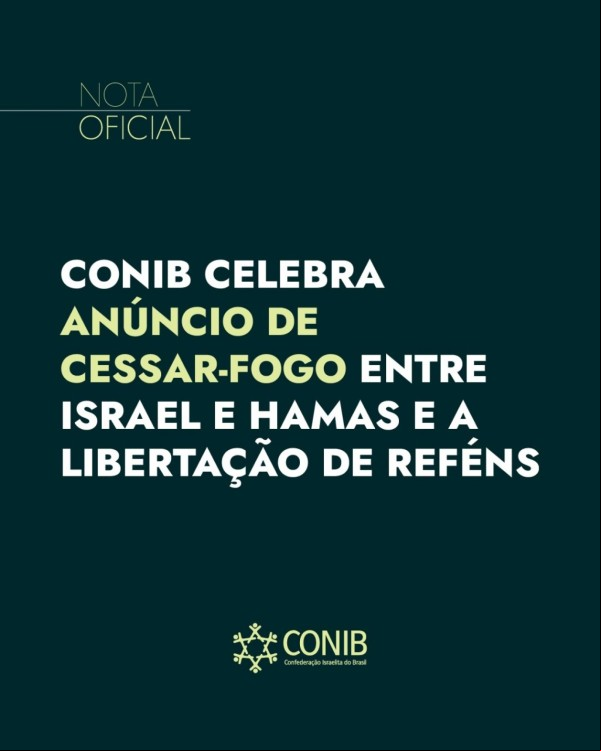 News-Em Pauta - Fundada em 1948, a CONIB – Confederação Israelita do Brasil é o órgão de representação e coordenação política da comunidade judaica brasileira. 