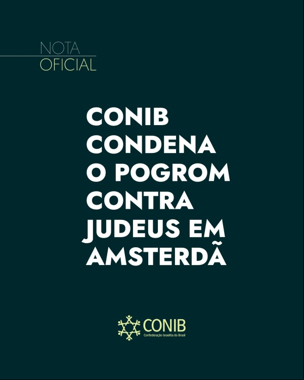 News-Em Pauta - Fundada em 1948, a CONIB – Confederação Israelita do Brasil é o órgão de representação e coordenação política da comunidade judaica brasileira. 