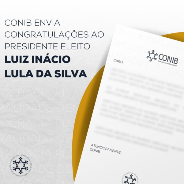 News-Em Pauta - Fundada em 1948, a CONIB – Confederação Israelita do Brasil é o órgão de representação e coordenação política da comunidade judaica brasileira. 