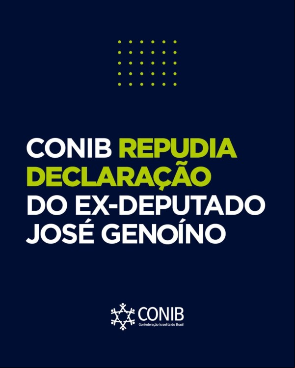 News-Em Pauta - Fundada em 1948, a CONIB – Confederação Israelita do Brasil é o órgão de representação e coordenação política da comunidade judaica brasileira. 