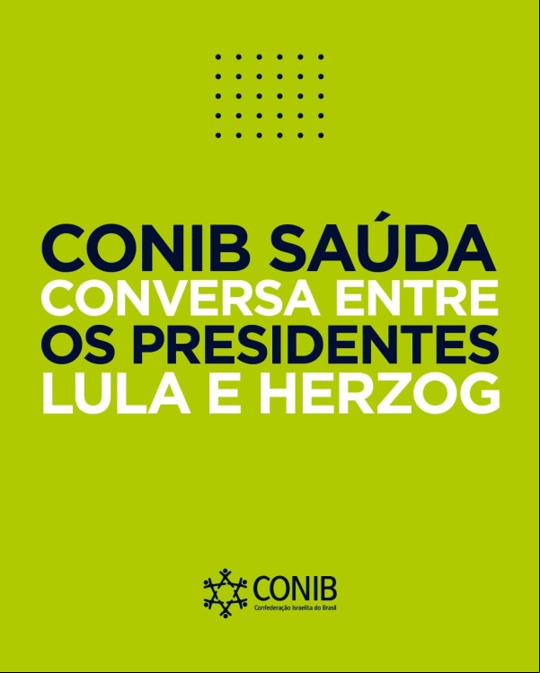 News-Em Pauta - Fundada em 1948, a CONIB – Confederação Israelita do Brasil é o órgão de representação e coordenação política da comunidade judaica brasileira. 