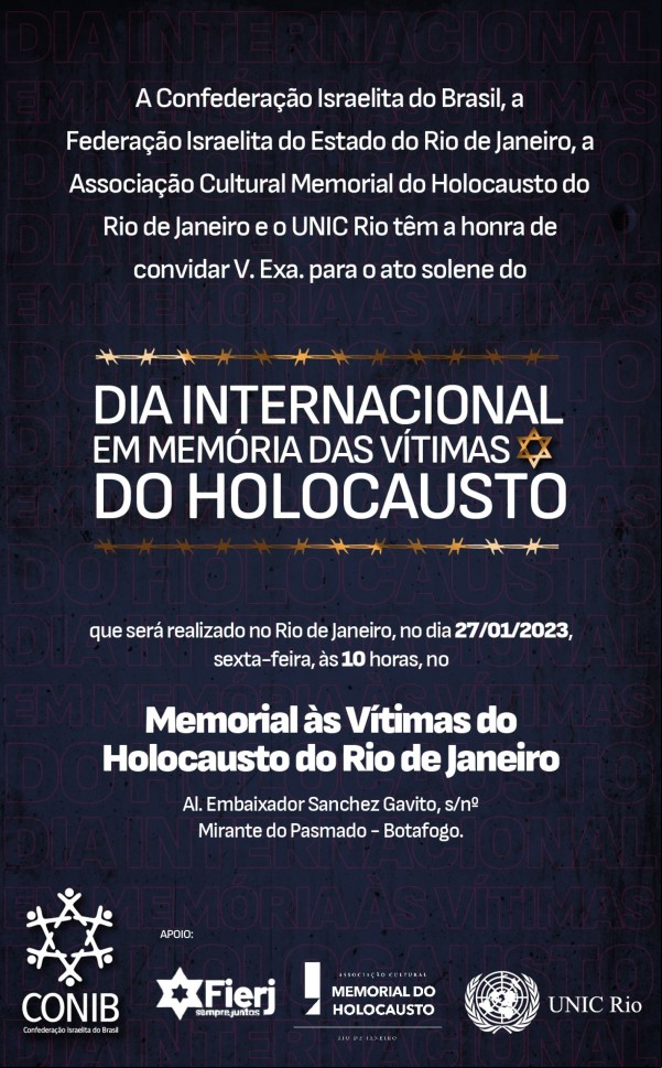 News-Em Pauta - Fundada em 1948, a CONIB – Confederação Israelita do Brasil é o órgão de representação e coordenação política da comunidade judaica brasileira. 