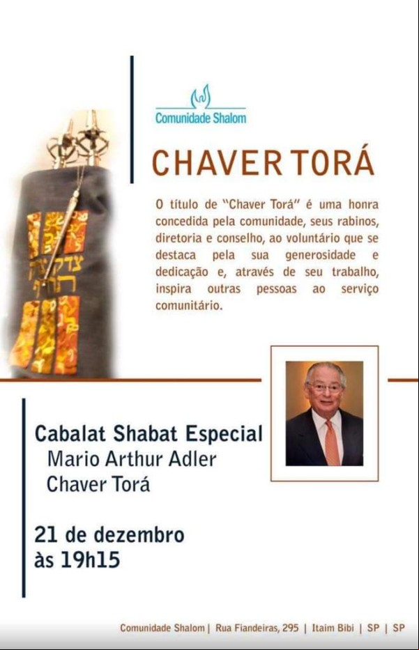 Agenda - Fundada em 1948, a CONIB – Confederação Israelita do Brasil é o órgão de representação e coordenação política da comunidade judaica brasileira. 