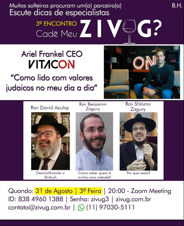Agenda - Fundada em 1948, a CONIB – Confederação Israelita do Brasil é o órgão de representação e coordenação política da comunidade judaica brasileira. 